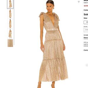 Moriah Dress - Sabina Musayev (size small)